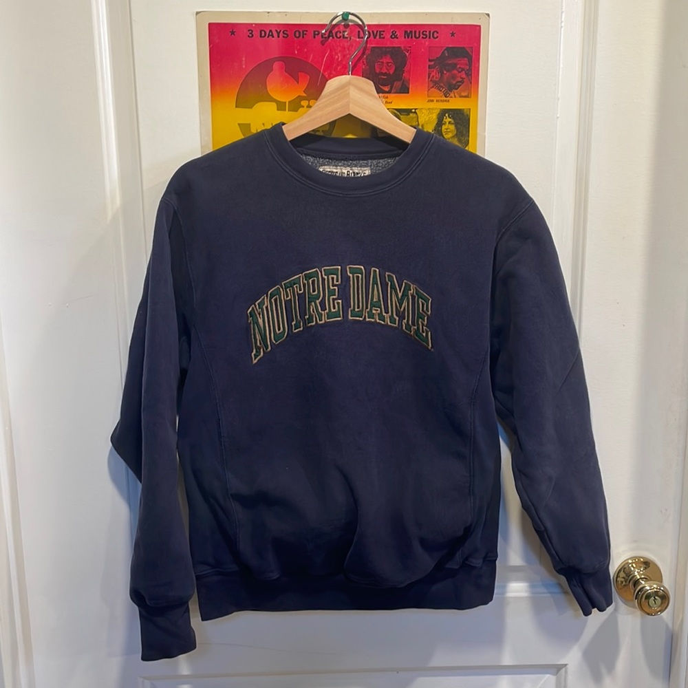 Notre Dame Fighting Irish Vintage Style Crewneck